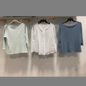 NWT 3pc CHRISTINALEHR Tops Size 1